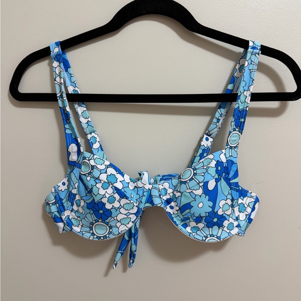 SHEIN Blue Floral Bikini